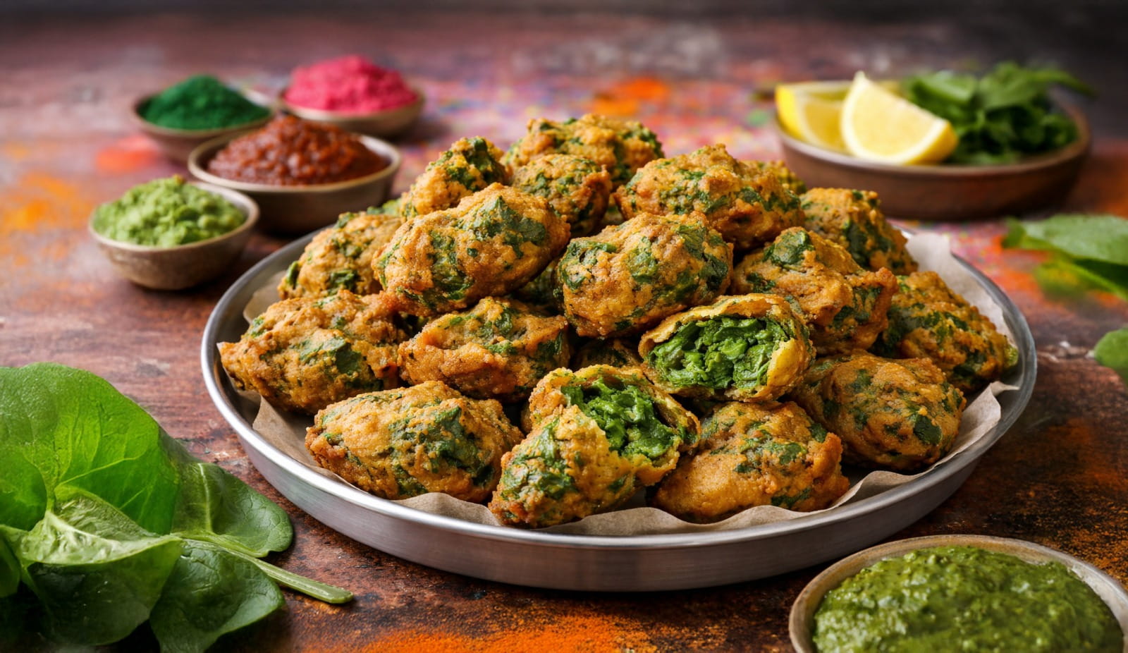 Spinach Pakoras